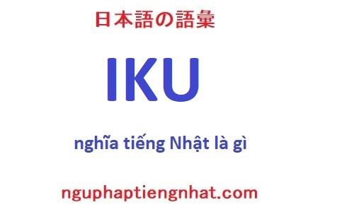 Iku tiếng Nhật là gì